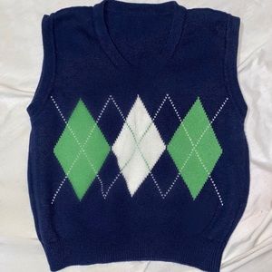 Argyle Vest